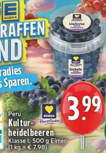E-Center Edeka kulturheidelbeeren Angebot