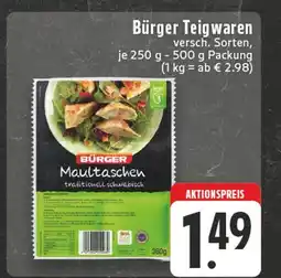 E-Center Bürger maultaschen Angebot