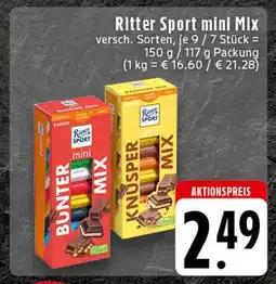 E-Center Ritter sport bunter mix Angebot