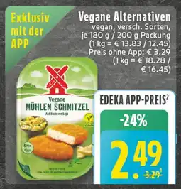 E-Center Vegane mühlen schnitzel Angebot