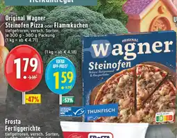 E-Center Wagner original wagner steinofen pizza oder flammkuchen Angebot