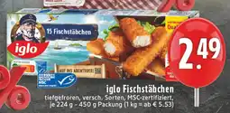 E-Center Iglo fischstäbchen Angebot