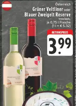 E-Center Grüner veltliner Angebot