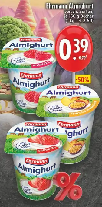 E-Center Ehrmann almighurt himbeere Angebot