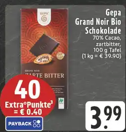E-Center Gepa grand noir bio schokolade Angebot