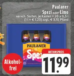 E-Center Paulaner spezi Angebot