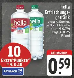 E-Center Hella erfrischungsgetränk Angebot