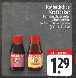 E-Center Rotbäckchen immunschutz Angebot