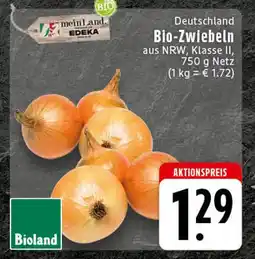 Edeka Bioland bio-zwiebeln Angebot