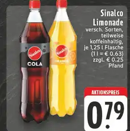 E-Center Sinalco limonade Angebot