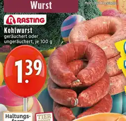 Edeka Rasting kohlwurst Angebot