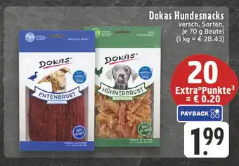E-Center Dokas hundesnacks Angebot
