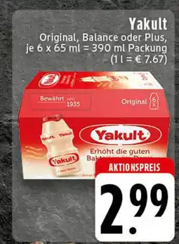 Edeka Yakult original Angebot