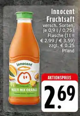 Edeka Innocent fruchtsaft multi mix orange Angebot