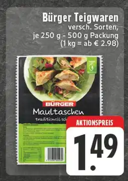 Edeka Bürger maultaschen Angebot