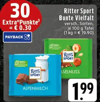 Edeka Ritter sport ritter sport Angebot