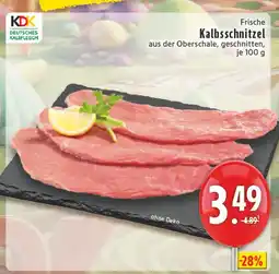 Edeka Kdk deutsches kalbfleisch frische kalbsschnitzel Angebot
