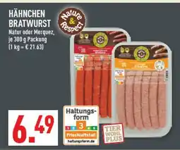 Marktkauf Hähnchen bratwurst natur Angebot