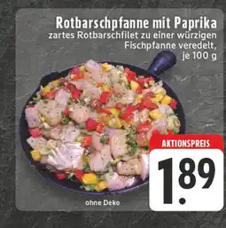 Edeka Rotbarschpfanne mit paprika Angebot
