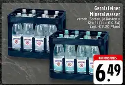 Edeka Gerolsteiner mineralwasser Angebot