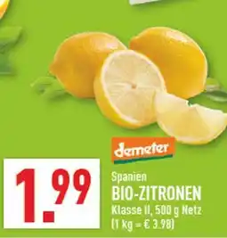 Marktkauf Demeter bio-zitronen Angebot