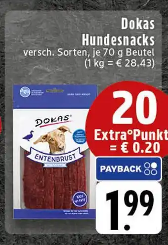 Edeka Dokas hundesnacks Angebot