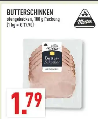 Marktkauf Metten butterschinken Angebot