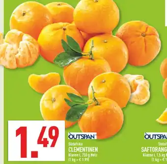 Marktkauf Outspan clementinen Angebot