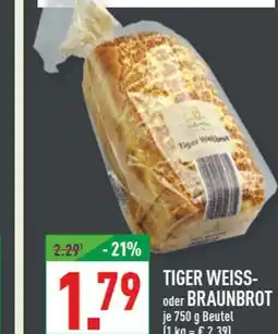 Marktkauf Tiger weissbrot Angebot