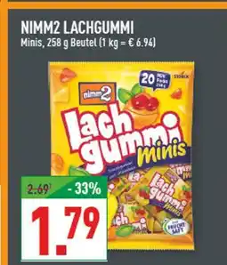 Marktkauf Nimm2 lachgummi minis Angebot