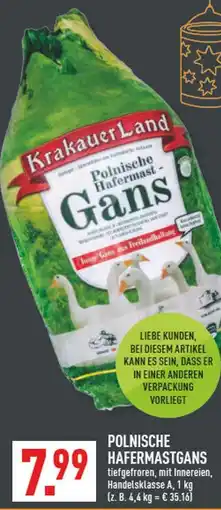 Marktkauf Krakauer land polnische hafermastgans Angebot
