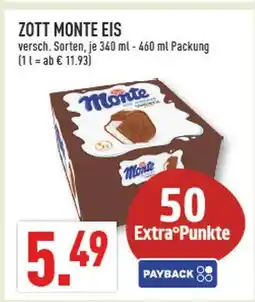 Marktkauf Zott monte eis Angebot