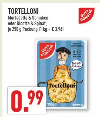 Marktkauf Gut & günstig tortelloni mortadella & schinken Angebot