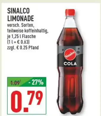 Marktkauf Sinalco limonade Angebot