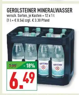 Marktkauf Gerolsteiner mineralwasser Angebot