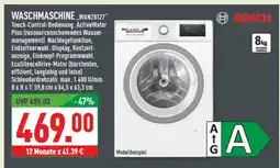 Marktkauf Bosch waschmaschine wan28127 Angebot
