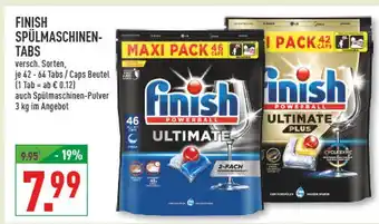 Marktkauf Finish spülmaschinen-tabs ultimate Angebot