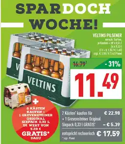 Marktkauf Veltins pilsener Angebot