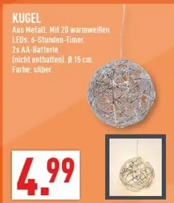 Marktkauf Kugel Angebot