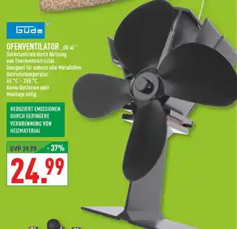 Marktkauf Güde ofenventilator ov 4f Angebot