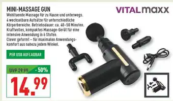 Marktkauf Vitalmaxx mini-massage gun Angebot