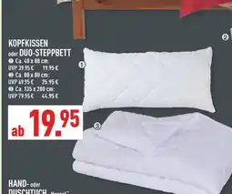Marktkauf Kopfkissen Angebot