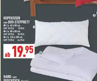 Marktkauf Kopfkissen Angebot