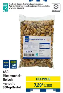 METRO ASC Miesmuchelfleisch Angebot