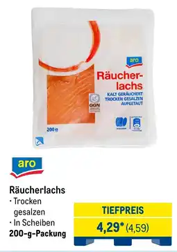 METRO aro Räucherlachs Angebot
