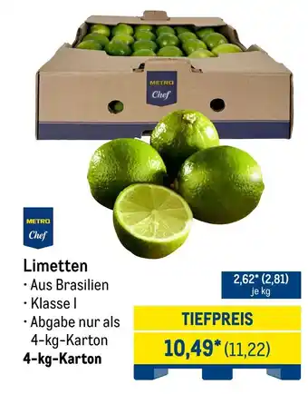 METRO METRO Chef Limetten Angebot