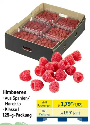 METRO Himbeeren Angebot