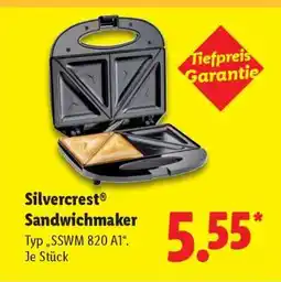 Lidl SILVERCREST Sandwichmaker Angebot
