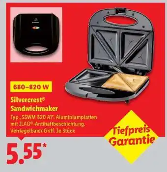 Lidl SILVERCREST Sandwichmaker Angebot