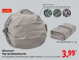Lidl Silvercrest Pop-up-Einkaufstasche Angebot